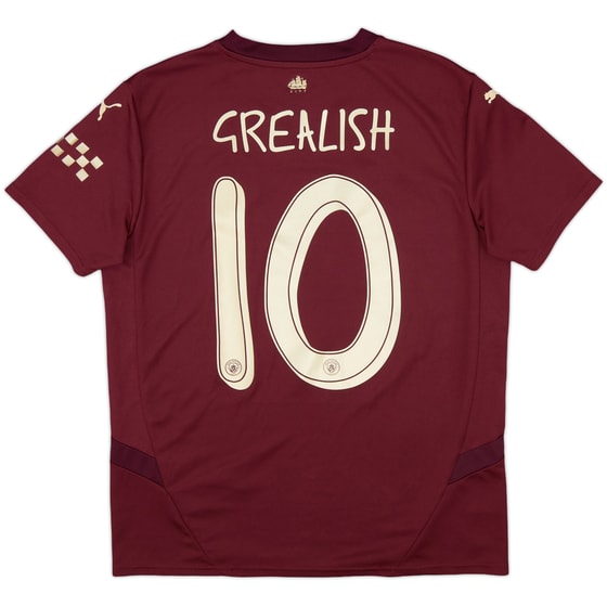 2024-25 Manchester City Third Shirt Grealish #10 - 9/10 - (XL.Boys)