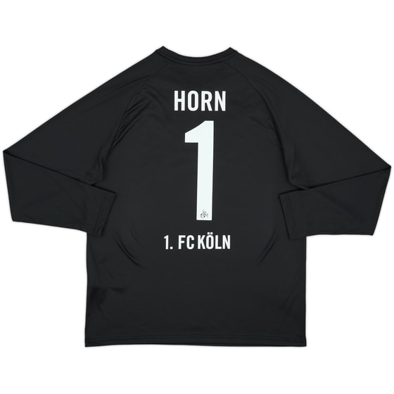 2017-18 FC Koln GK Shirt Horn #1 - 9/10 - (L)