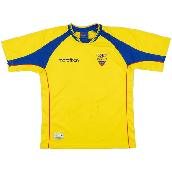 2002-03 Ecuador Home Shirt - 4/10 - (L)