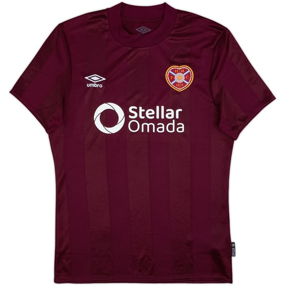 2024-25 Hearts Home Shirt - 10/10 - (S)