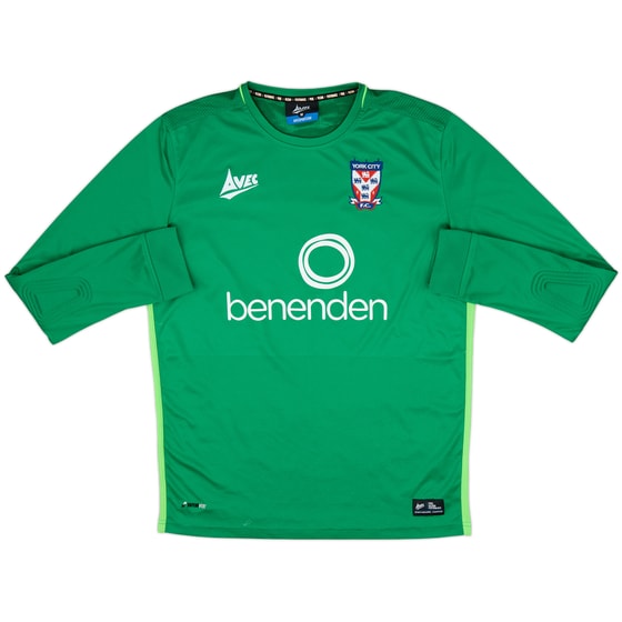 2017-18 York City GK Shirt - 6/10 - (M)