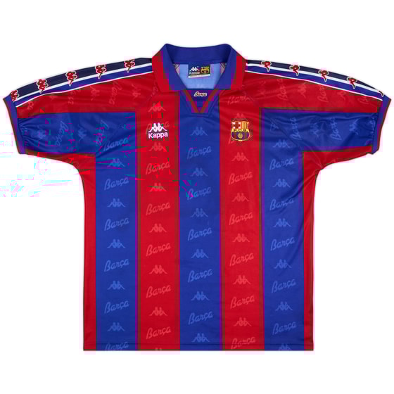 1995-97 Barcelona Home Shirt - 6/10 - (XL)