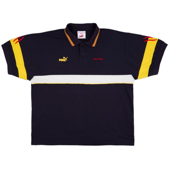 2004-07 Catalunya Puma Polo Shirt - 8/10 - (XL)