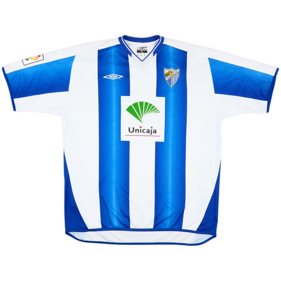 2003-04 Malaga Home Shirt - 7/10 - (XL)