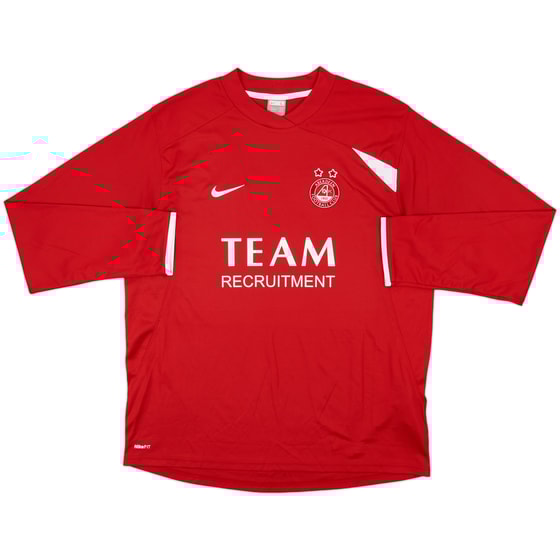2008-09 Aberdeen Home L/S Shirt - 10/10 - (L)