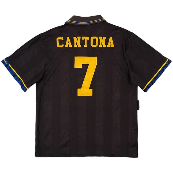 1993-95 Manchester United Away Shirt Cantona #7 - 6/10 - (M)