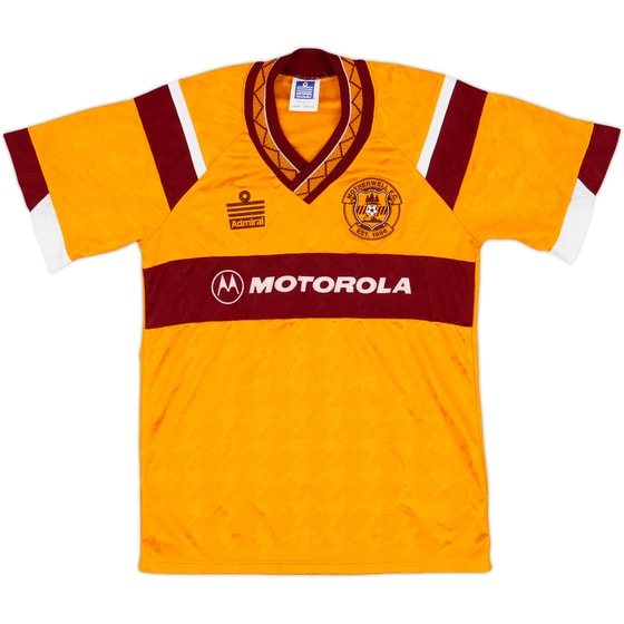 1991-92 Motherwell Home Shirt - 9/10 - (L.Boys)