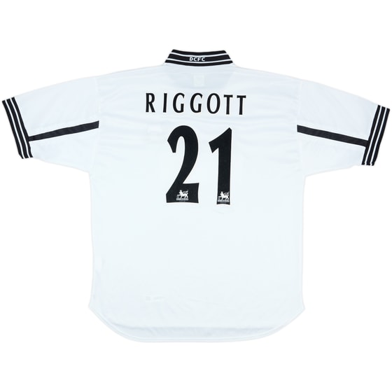 1999-01 Derby County Home Shirt Riggott #21 - 8/10 - (L)