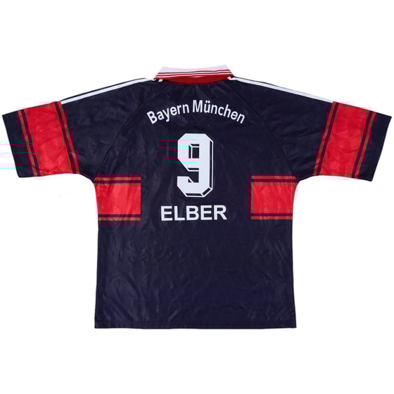 1997-99 Bayern Munich Home Shirt Elber #8 - 6/10 - (XL)