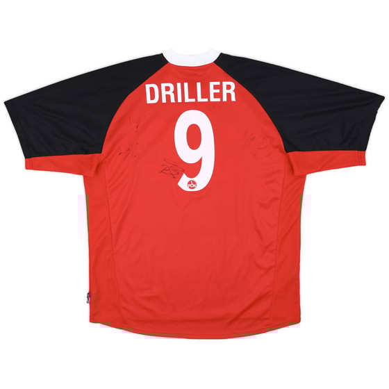 2001-02 Nurnberg Signed Home Shirt Driller #9 - 7/10 - (XL)