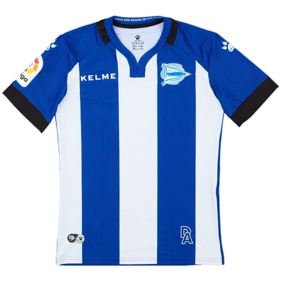 2017-18 Deportivo Alaves Home Shirt - 8/10 - (S)