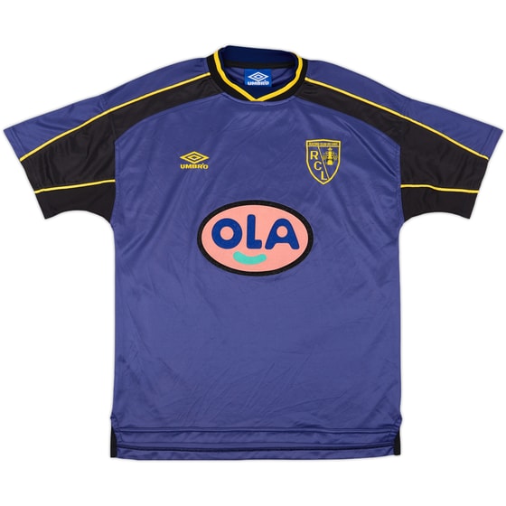 1999-00 RC Lens Away Shirt - 8/10 - (L)