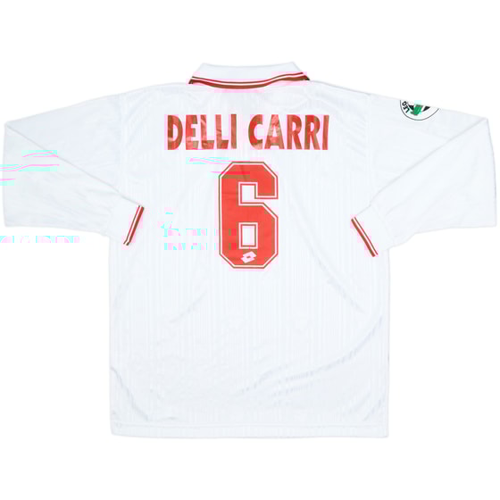 1997-98 Piacenza Match Worn Away L/S Shirt Delli Carri #6