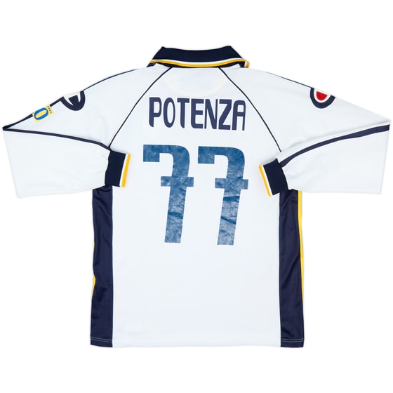 2003-04 Parma Home L/S Shirt Potenza #77 - 6/10 - (L)