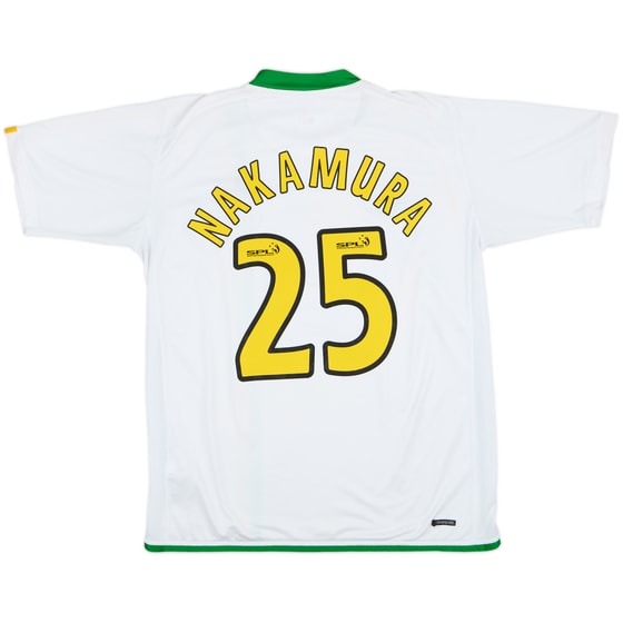 2006-08 Celtic European Shirt Nakamura #25 - 8/10 - (L)