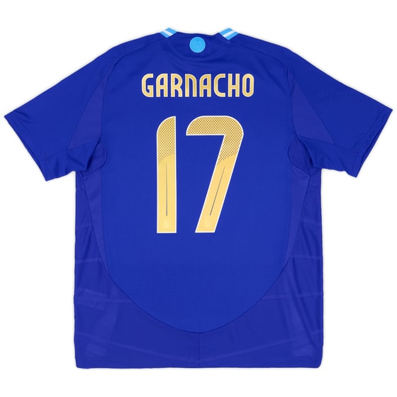 2024-25 Argentina Authentic Away Shirt Garnacho #17