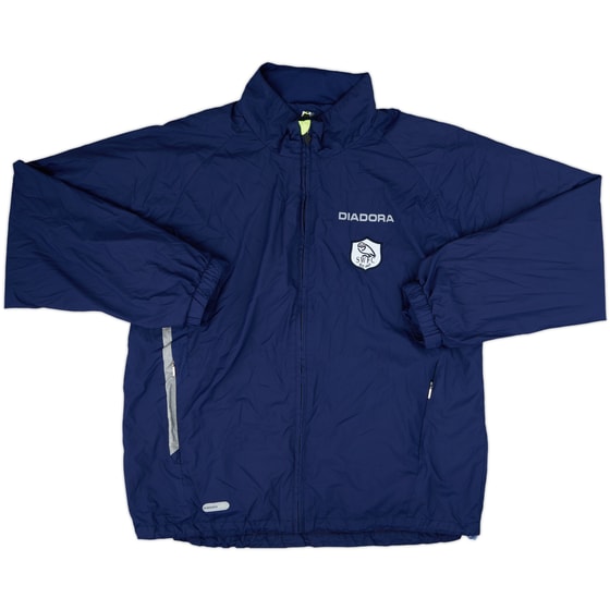 2004-05 Sheffield Wednesday Diadora Hooded Rain Jacket - 8/10 - (M)