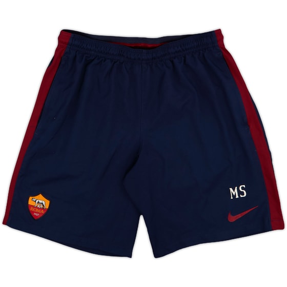 2016-17 Roma Staff Issue Nike Training Shorts MS - 9/10 - (L)