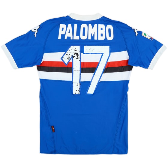 2010-11 Sampdoria Home Shirt Palombo #17 - 4/10 - (XS)