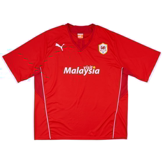2013-14 Cardiff Home Shirt - 7/10 - (XXL)