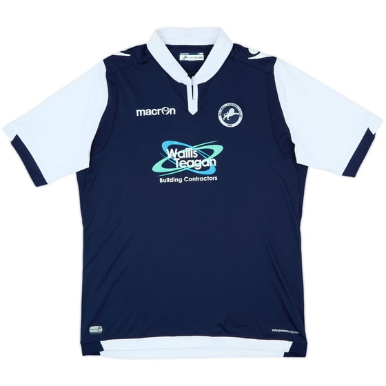 2015-16 Millwall Home Shirt - 8/10 - (XXL)