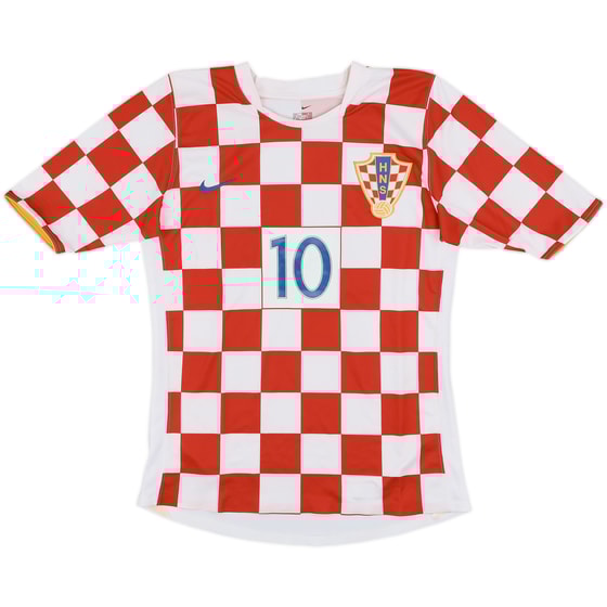 2006-08 Croatia Player Issue Home Shirt #10 (Kovac) - 5/10 - (L)