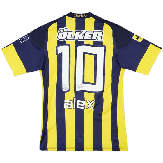 2010-11 Fenerbahce Home Shirt Alex #10 - 6/10 - (S)