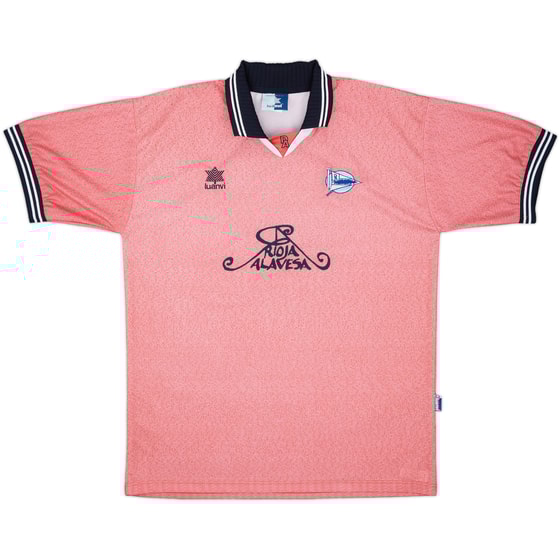 2000-01 Alaves European Away Shirt - 10/10 - (XXL)