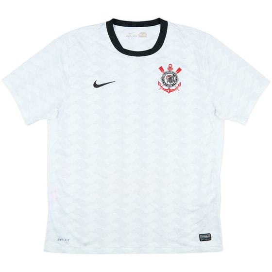 2012-13 Corinthians Home Shirt #11 - 5/10 - (XL)