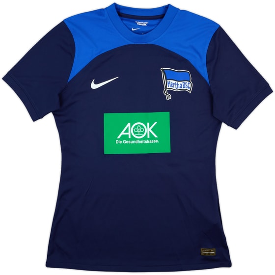 2022-23 Hertha Berlin Match Issue Away Shirt #30