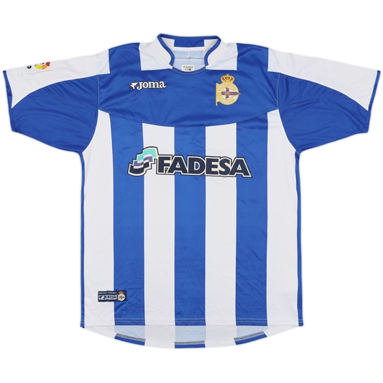 2003-04 Deportivo Home Shirt - 9/10 - (M)