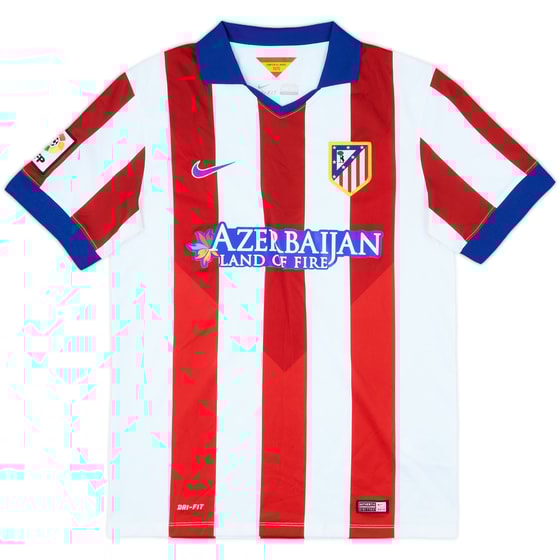 2014-15 Atletico Madrid Home Shirt - 7/10 - (M)