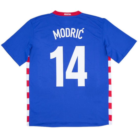 2007-09 Croatia Away Shirt Modric #14 - 10/10 - (M)