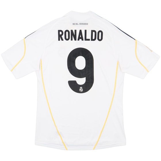 2009-10 Real Madrid Home Shirt Ronaldo #9 - 6/10 - (M)