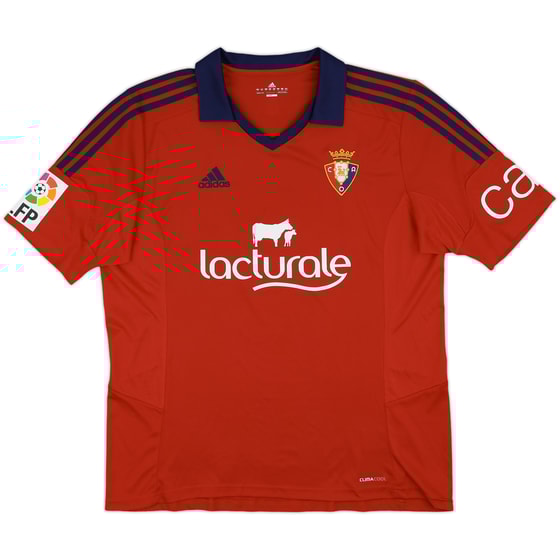 2013-14 Osasuna Home Shirt - 9/10 - (XL)