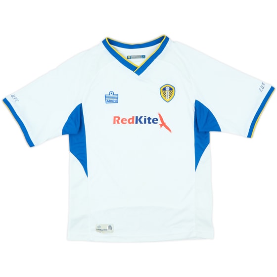 2007-08 Leeds United Home Shirt - 7/10 - (L.Boys)