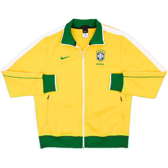 2010-11 Brazil Nike Track Jacket - 8/10 - (XL)