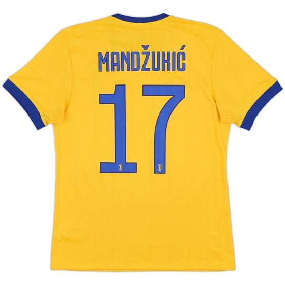 2017-18 Juventus Away Shirt Mandzukic #17 - 7/10 - (M)
