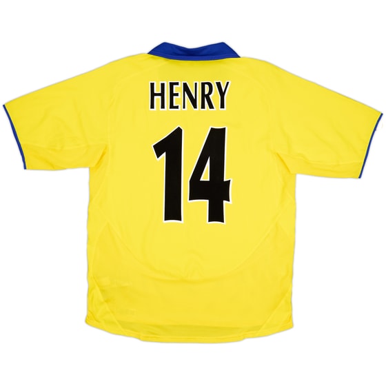 2003-05 Arsenal Away Shirt Henry #14 - 7/10 - (M)