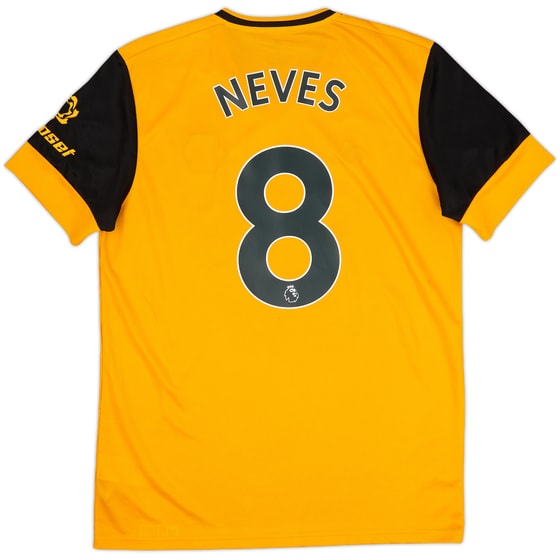 2020-21 Wolves Home Shirt Neves #8 - 7/10 - (M)