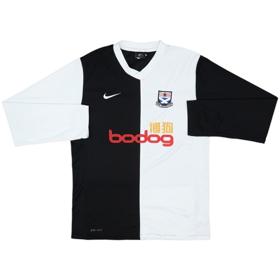 2011-12 Ayr United Home L/S Shirt - 5/10 - (S)