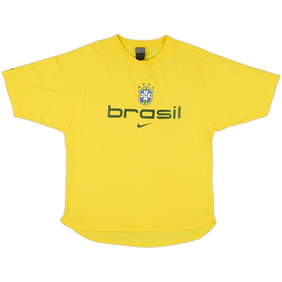 2004-06 Brazil Nike Cotton Tee - 6/10 - (S)