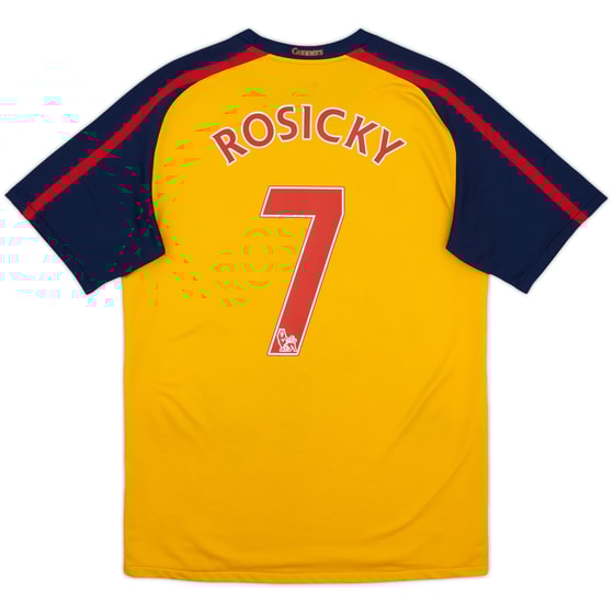 2008-09 Arsenal Away Shirt Rosicky #7 - 9/10 - (S)