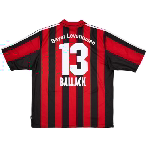 2001-02 Bayer Leverkusen Home Shirt Ballack #13 - 8/10 - (XXL)
