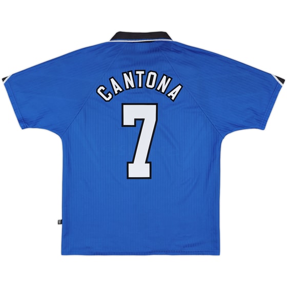 1996-98 Manchester United Third Shirt Cantona #7 - 7/10 - (L)