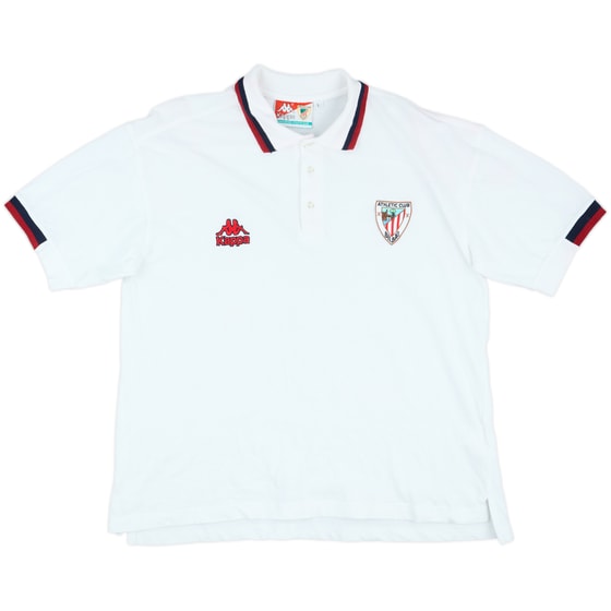 1992-93 Athletic Club Kappa Polo Shirt - 9/10 - (L)
