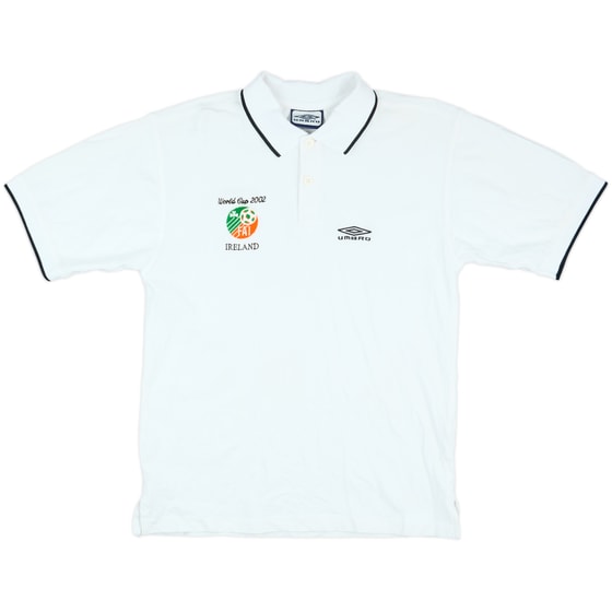 2002-03 Ireland Umbro Polo Shirt - 9/10 - (M)