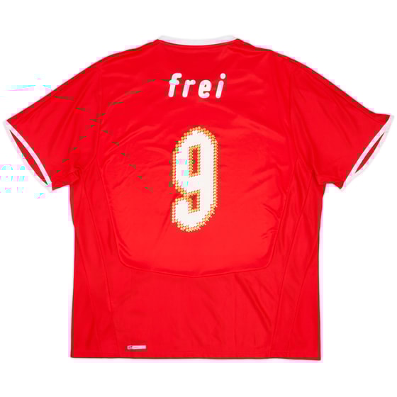 2008-10 Switzerland Home Shirt Frei #9 - 8/10 - (XL)