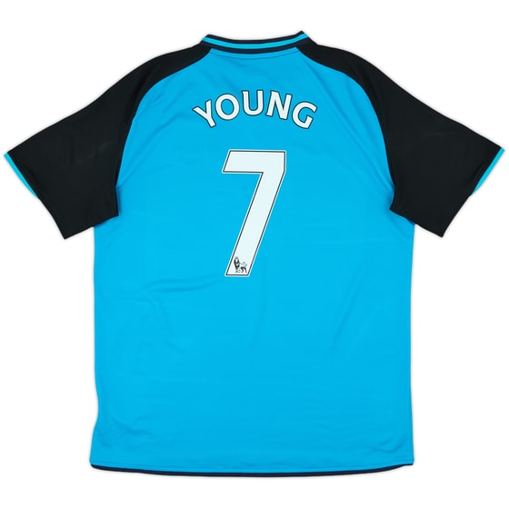 2008-09 Aston Villa Away Shirt Young #7 - 7/10 - (L)