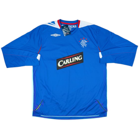 2006-07 Rangers Home L/S Shirt (XL)